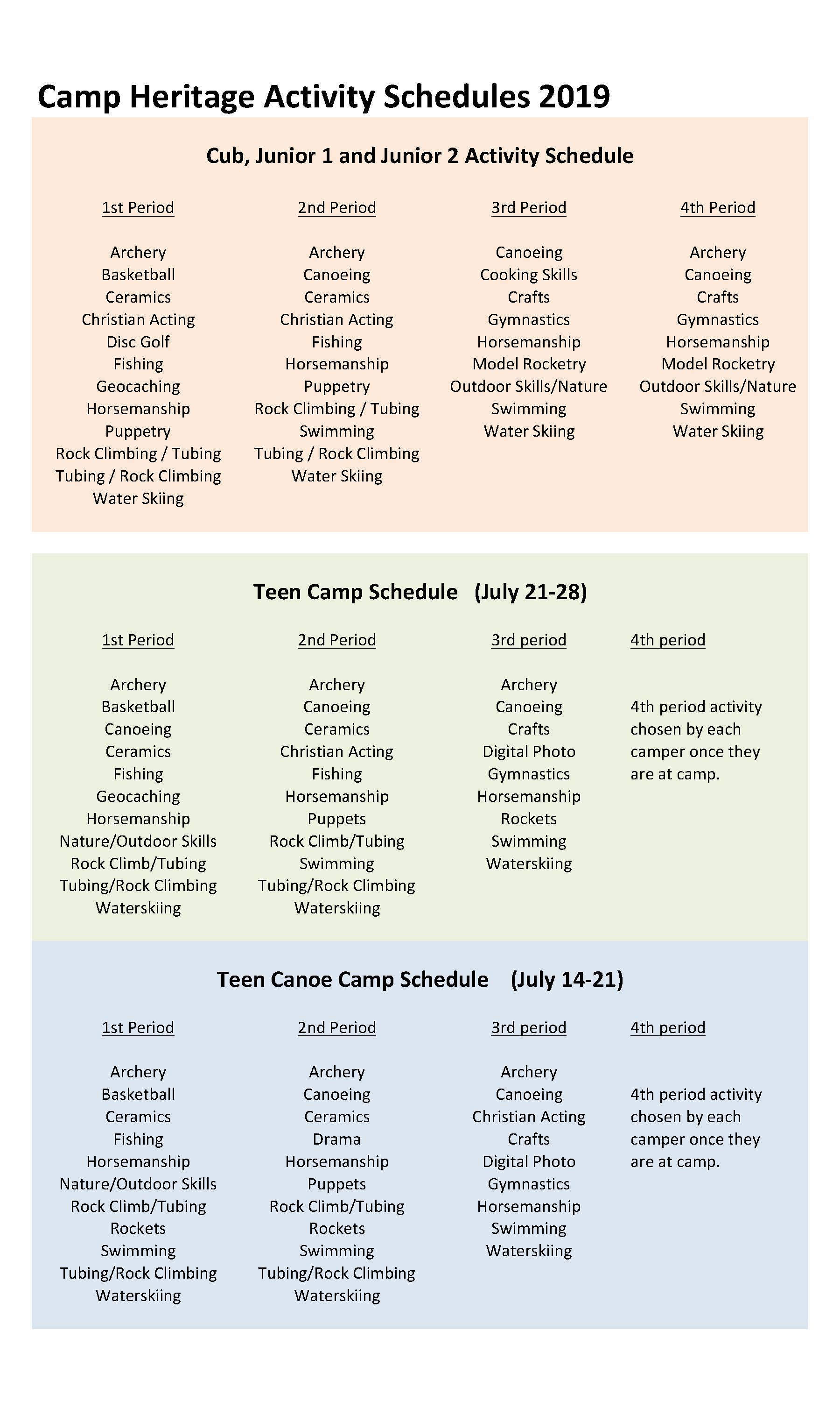 2019 Camp Heritage Staff Roster.xlsx – Camp Heritage